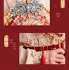 Ming Style Chinese Wedding Fan DIY Kit: Handmade Bride's Accessory