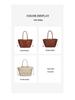 French High-End Woven Basket Handbag