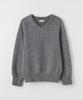 Selliteiljeu V-Neck Alpaca Knit_Grey