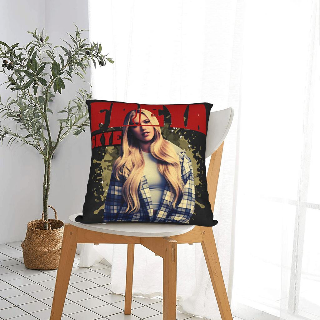 Pillow Case S-Freyas Skye Uk Singer Stars Align Concert Soft Pillow Cover For Sofa Bedroom Home Decor Morden Pillowcases