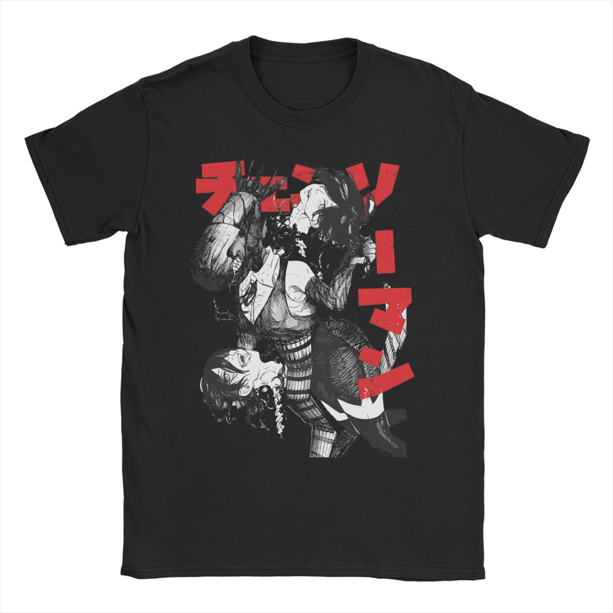 

Yoru Chainsaw Man War Devil Футболка Чоловіча Жіноча Бавовняна Новинка Футболки Круглий Комір Asa Mitaka Футболки З Коротким Рукавом Одяг Подарунок M