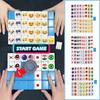 64+1 Pcs Kid Tiktok Seaside Escape Mahjong Tile Block Set Game Montessori Memory Family Party Matching Game Funny Toy Gift 38Mm