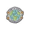 Ocean Eyecatching Green Brooch Fun Cartoon Design For Stylish Fashion Ecofriendly