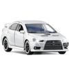 Cwlsev1 1:32 Mitsubishis Lancer Evo X 10 Alloy Car Model Diecast Metal Toy Vehicle Car Model Simulation Sound Light Collection Kids Gift