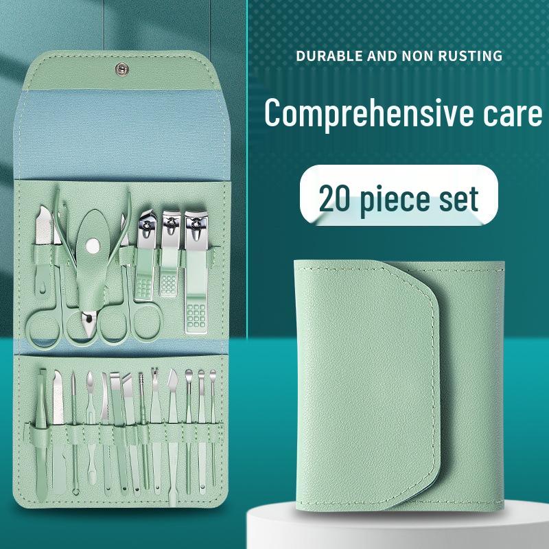 16-Piece Nail and Foot Care Set with Ear Pick Tool