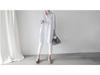 2025 Women's Plus Size Striped Long Sleeve Shirt - Casual, Loose Fit, 4 Colors, Japan & South Korea Style