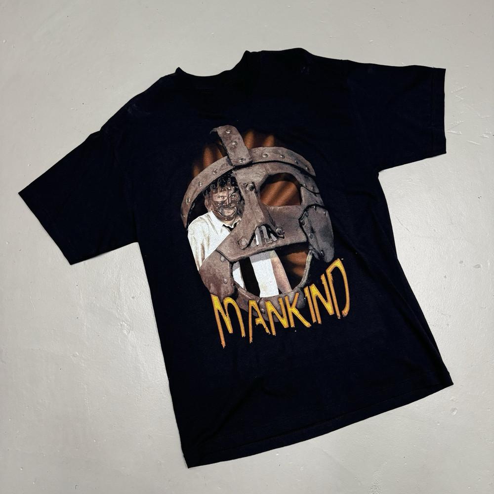 Футболка унисекс Mankind Wrestling Mick Foley Mask XL