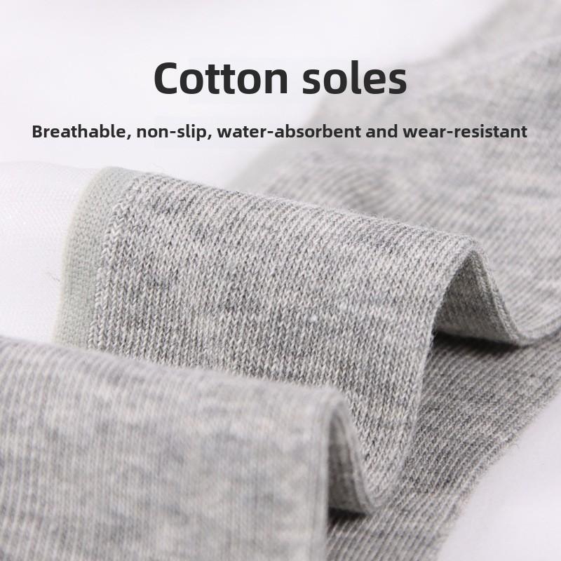 5 Pairs Men's Spring and Summer Casual Breathable Men's Silk Stockings Glass Silk Crystal Silk Men's Socks Spring and Summer Men's Socks