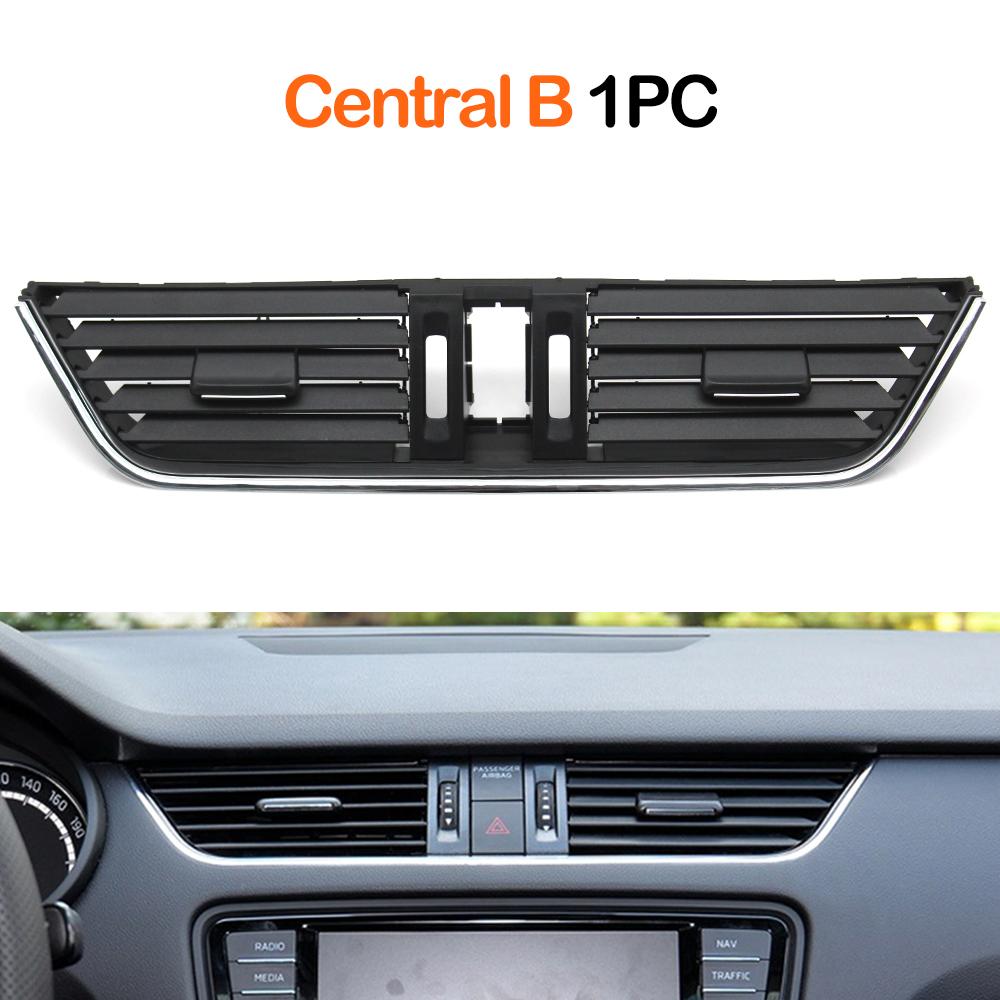 Car Dashboard Left Right Central Air Conditioner AC Vent Grille Panel Cover For Skoda Octavia 3 A7 5E MK3 2015-2021 5E0820951C