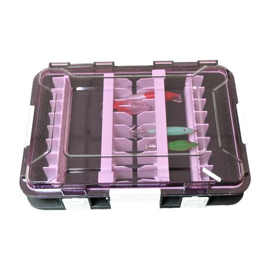 Fishing Tackle Box Portable Multi-compartment Lure Storage Box Large Capacity Lure Organizer Gift for Fishing Enthusiasts Anglers
