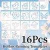 New Style, Graffiti Template, Cute, Cartoon Animal Series, Painting Template, Cartoon DIY Drawing Board, Party Decoration