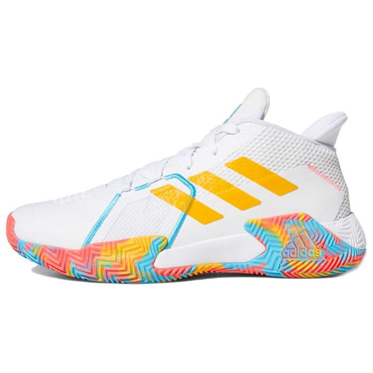 

Кроссовки унисекс adidas Court Vision 2.0 Rainbow Sole White Cloud-White Solar-Gold FY9379