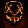 Black Luminous Halloween Mask for Party & Festival