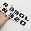 Glossy Black For Mercedes Benz R Class R300L R350L R320 R400 R500 Trunk Letter Emblem Badge Logo Car Styling Sticker Accessories