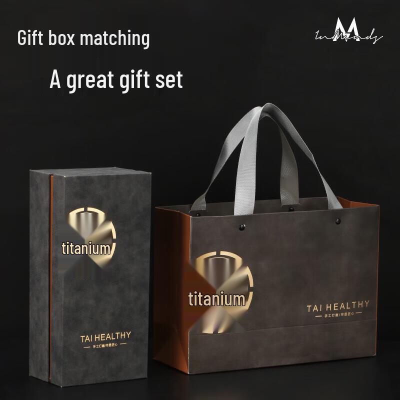 INMINDS 500ml Titanium Tea Infuser Insulated Bottle