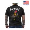 Funny F-Caw-F Chicken Shirt, FCAWF Chicken Women Men Humor ON BACK T-Shirt Unisex T-Shirt