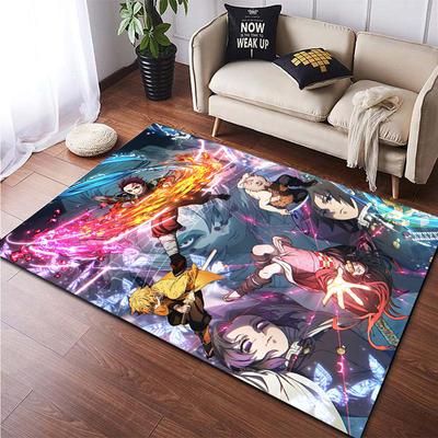 Demon Slayer Custom Teppich Wohnzimmer Teppich Camping Matte Küche Matte Yoga Matte Waschraum Boden Matte Decoracion Zimmer Küche Matte
