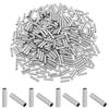1set 300pcs 304 Stainless Steel Tube Beads Tube Stainless Steel Color 10x2.5mm Hole: 2mm