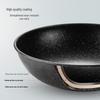 maxcook Fine Iron Non-stick Wok