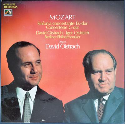 LP Record MOZART - DAVID OISTRACH, IGOR OISTR - Sinfonia Concertante Es-dur / Conce C06502326 EMI ELECTROLA 1976 Germany Classical Used