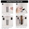 4/8 PCS Cabinet Lock Proof Refrigerator Lock with Key Self Adhesive Fridge Lock Combo Child Freezer Door Lock for Baby Safety