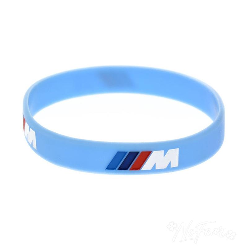 stickers Decal Bracelet Sport Men Women Rubber Hand Chains For BMW M E46 E90 E60 F30 F10 E39 E36 F20 G30 G20 E87 E92 E91 E30 cypd20