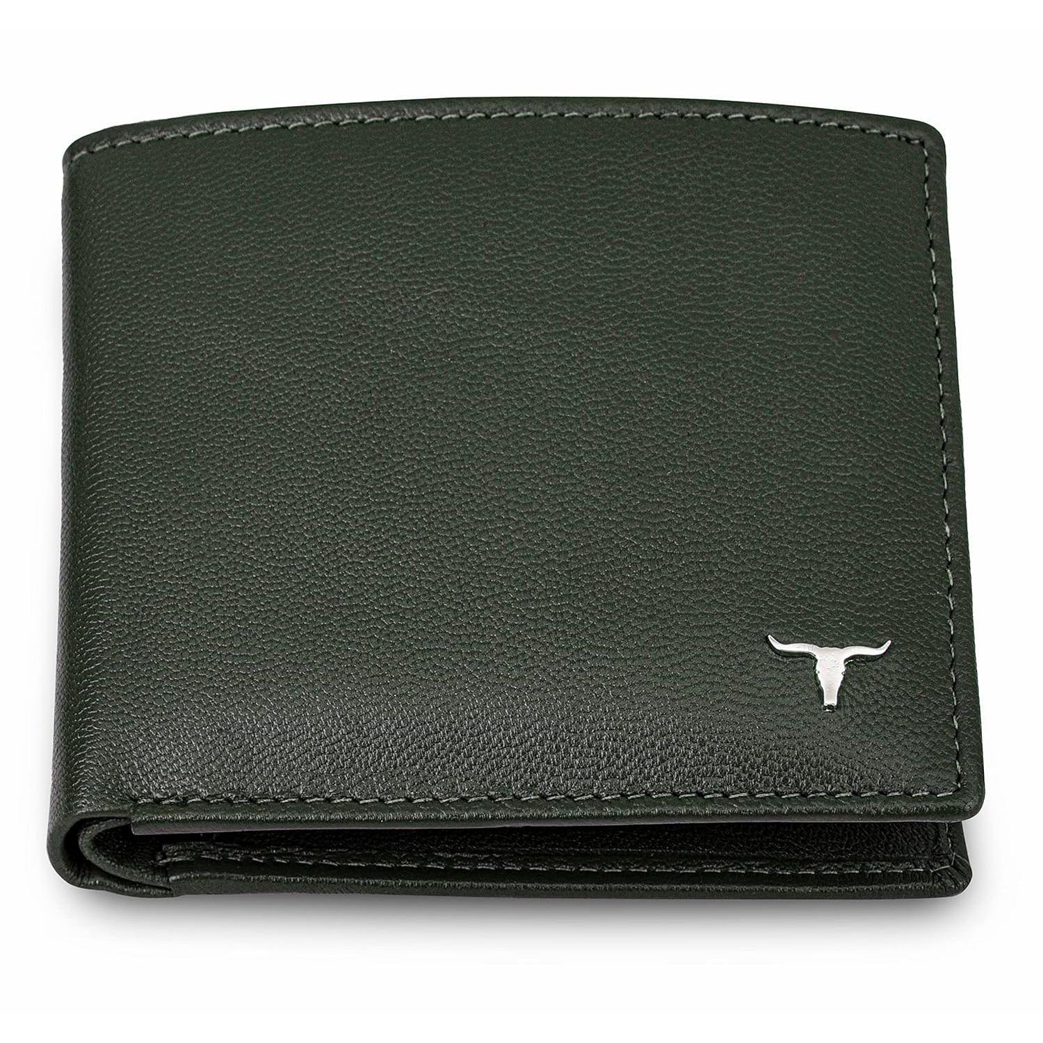 Мужской кожаный кошелек George Green — фото 5