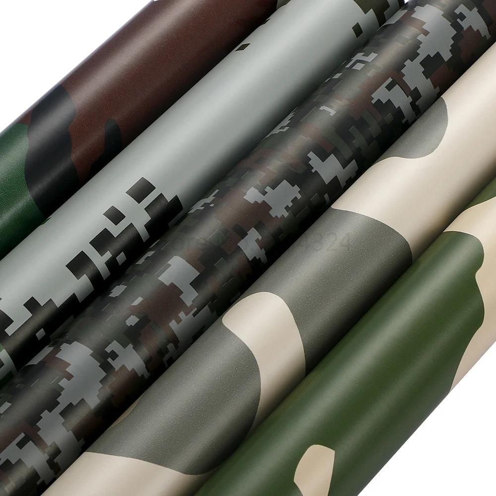 30cm*100cm Autoaufkleber Camouflage Vinyl Folie Digital Woodland Armee Militärgrün Camo Wüste Abziehbild Auto Motorrad Dekor
