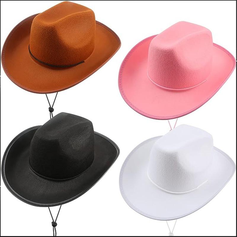 Fabric Cowboy Hat With Handmade Design For Party Decorations And Gifts