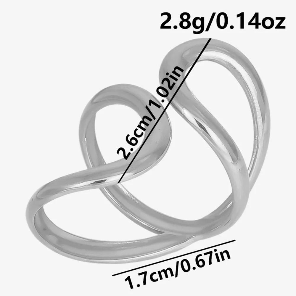 Europäische und amerikanische Damenringe aus Edelstahl, goldfarben und Zinklegierung, modischer, schlichter Stil, Zirkonia-Geschenk für Damen, Großhandel