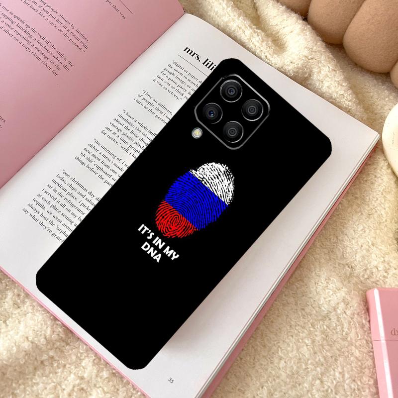 Russia Russian Flags Emblem Case For Samsung Galaxy M12 M14 M11 M13 M15 M06 M16 M36 M56 M31 M53 M32 M52 M35 M55 M34 M54