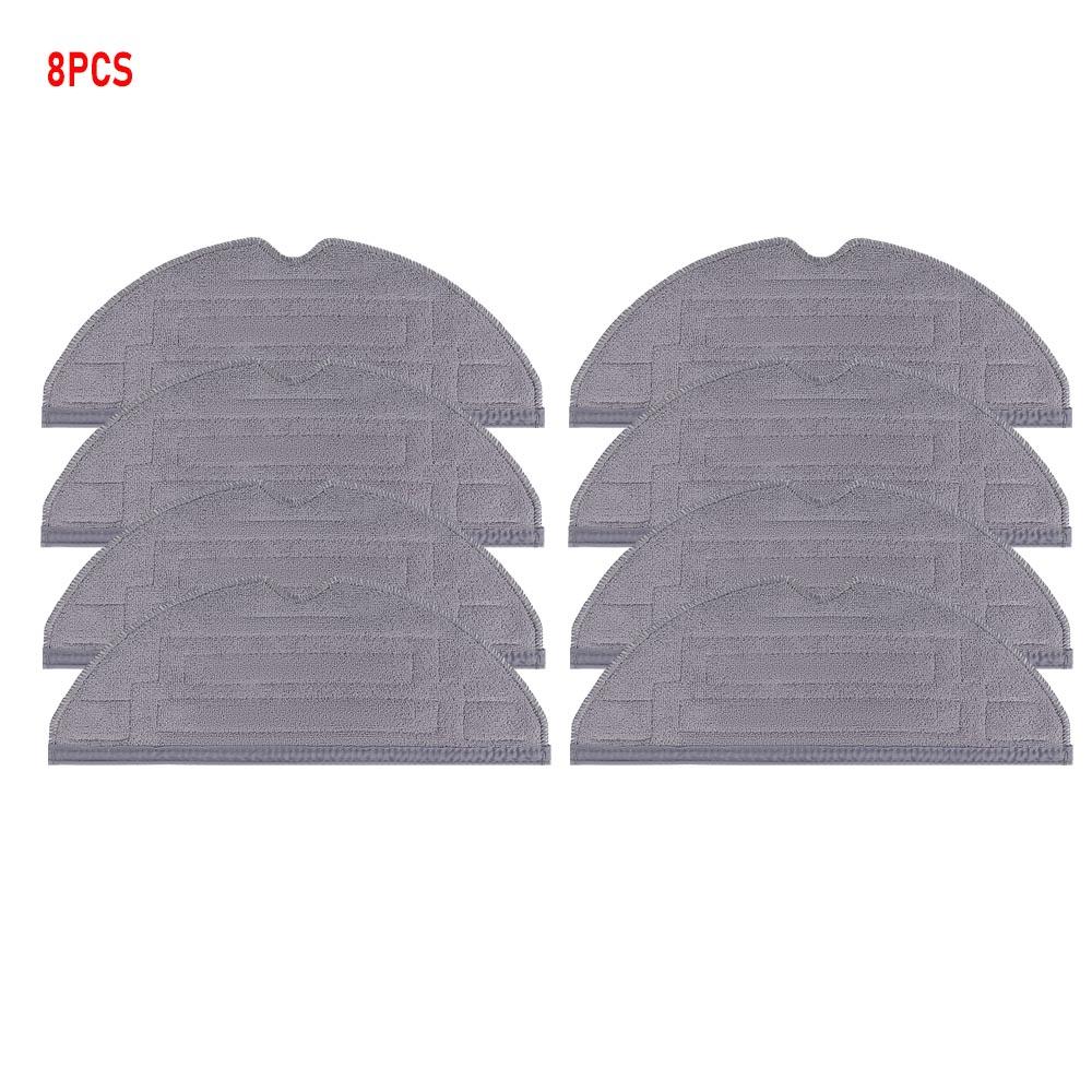 Spare Parts Kit For Roborock S8 S8 Pro Ultra S8+ Vacuum Cleaner HEPA Filter Main Roller Brush Side Brush Mop Cloths Replacement
