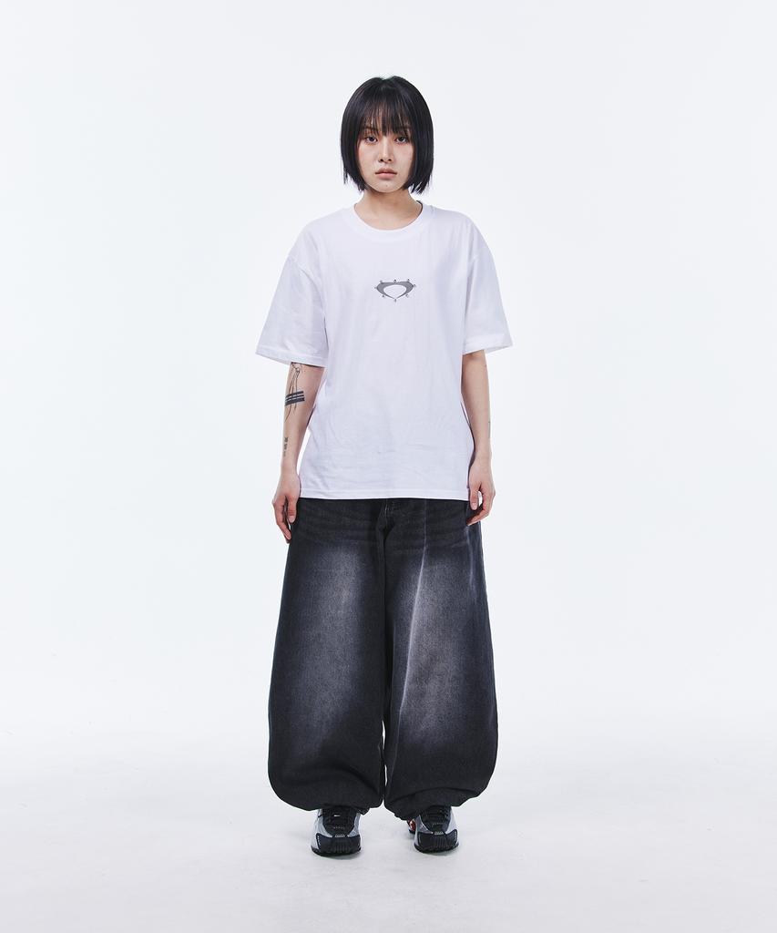 SCALLYWAG Swing Balloon Fit Denim [Black]