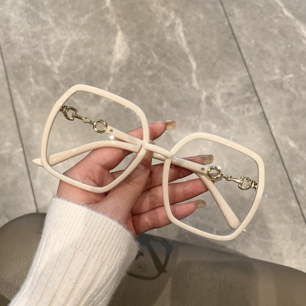 Fashion Anti-Blue Light-blocking Eyewear Glasses Computer Vintage Square Eyeglasses Women Clear Lens Eye Glasses