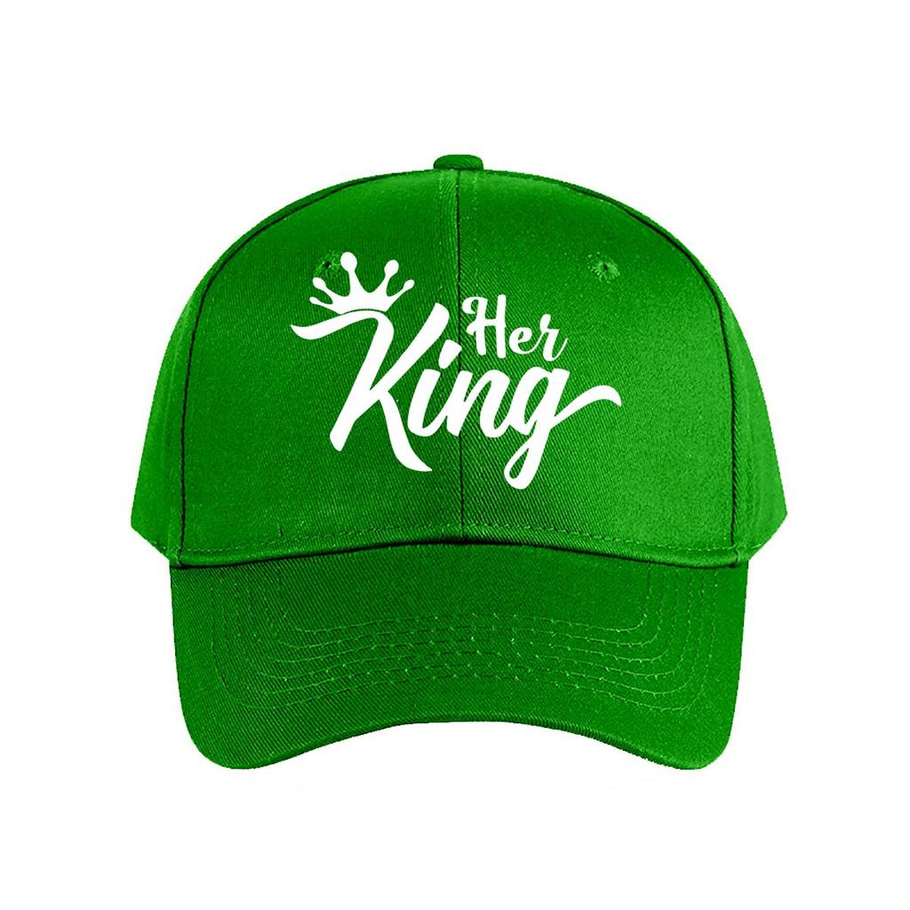 Her King Crown Vinyl Sticker Car Decor Baseball Cap Fashion Unisex Sunhat Womens Outdoor Sports Snapback Cap