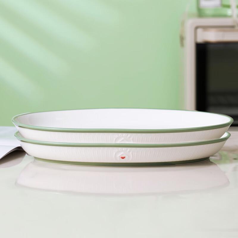 Jingdezhen Ceramic European Style Fish Plate Set