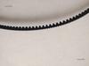 Belt for Continuous Sealing Machine - Black Double-Sided Toothed Belt for Ink Roller Machine