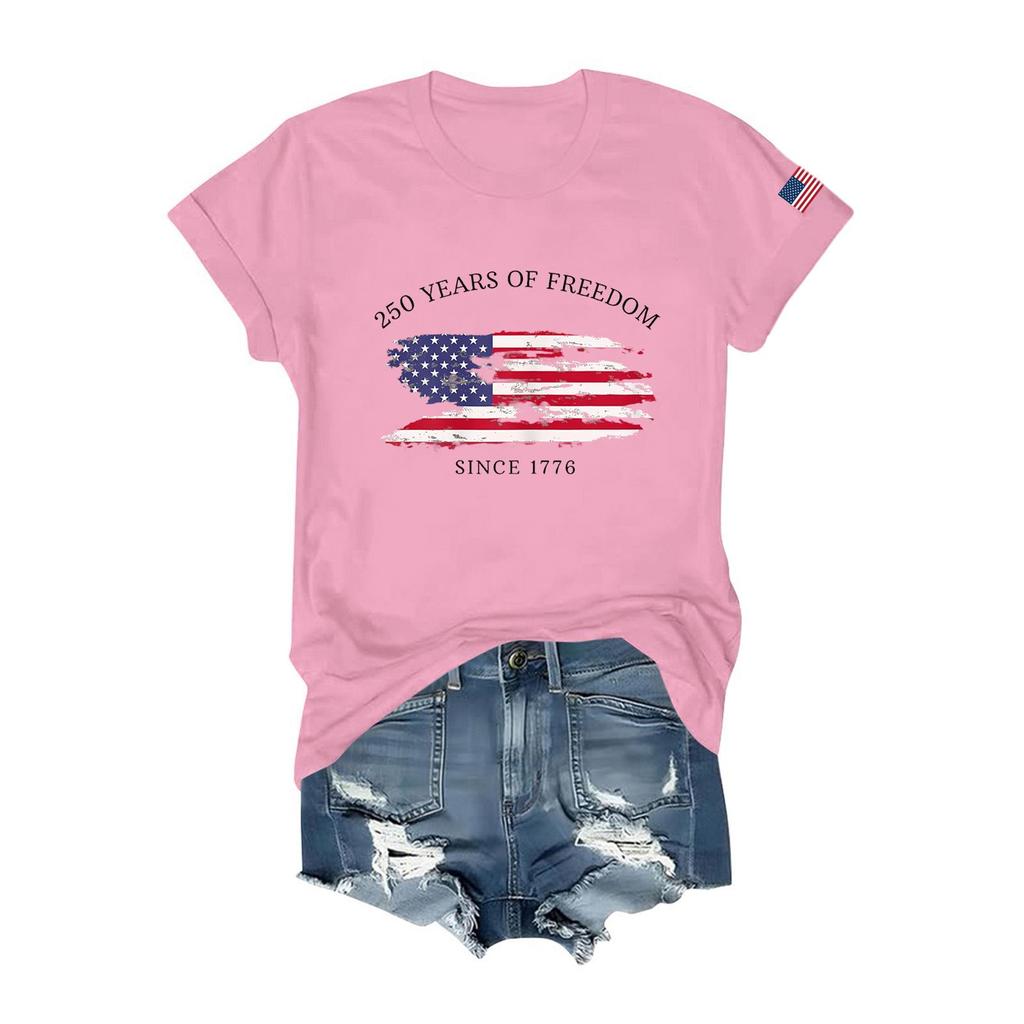 Womens T Shirts Short Sleeve Shirts Pullover Summer Spring Tops Blouses