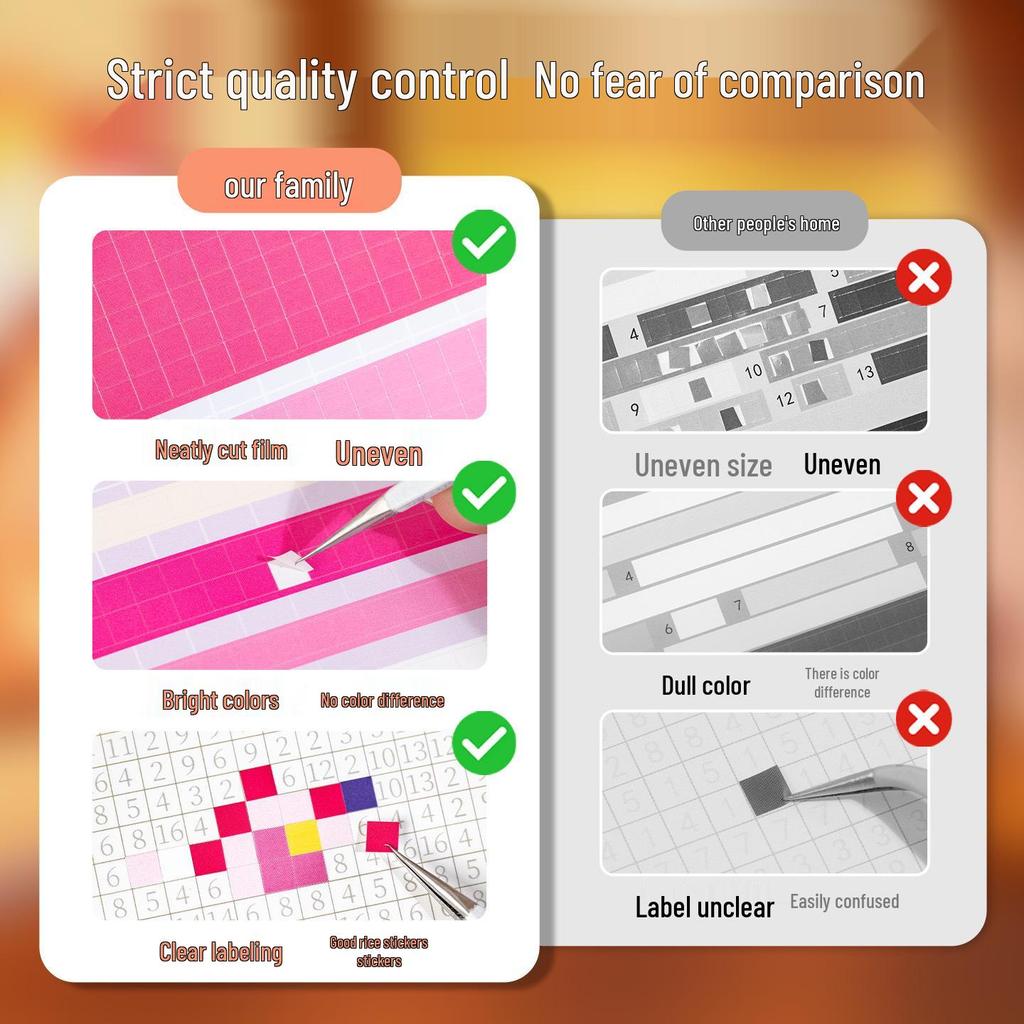 Yu Xian Pixel Bead Coil Sticker Book: Creative DIY Handmade Stickers for Fun & Stress Relief
