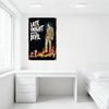 Late Night with the Devil Vintage Metal Tin Sign Retro Horror Movie Poster for Bar Cafe Home Decor Man Cave Wall Art