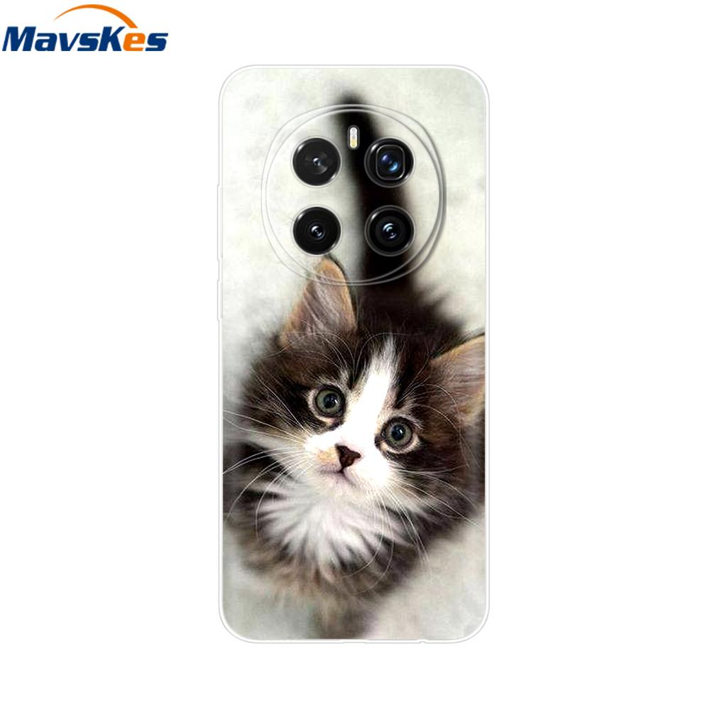 För Honor Magic 7 Pro Fodral Magic7 Pro Skydd Mjukt Silikon Telefonfodral För Huawei Honor Magic7 Pro 5G Fodral Silikon Coque Fundas