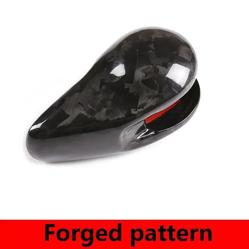 Interior Car Accessories For Porsche Panamera 2010-2016 Real Carbon Fiber Car Gear Shift Head Cover Trim