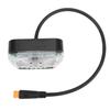 Bike Tail Light High Brightness LED Tail Brake Light Turn Signal with Water Proof 3P Connector