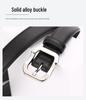 Women's Versatile Genuine Leather Belt - Decorative High-End Fashion Waistband for Casual or Professional Wear