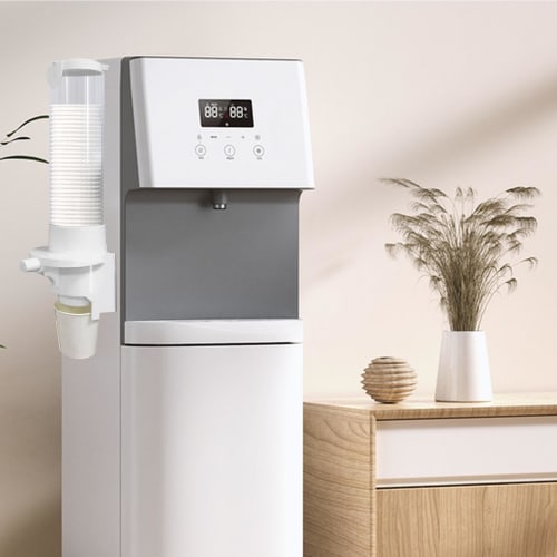 Wall-Mounted Paper Cup Dispenser with Push-Button Operation, Automatic Dispenser, Fits 7 Oz. Cups, Ideal for Home, Parties, and Hospitals