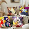 Panty And Stocking With Garterbelt Scanty Anime Pillow Case Square Pillow Bedroom Sofa Leisure Comfort Cushion Car