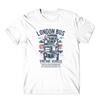 London Bus Vintage Vehicle Design Transportation T-Shirt Kids Unisex