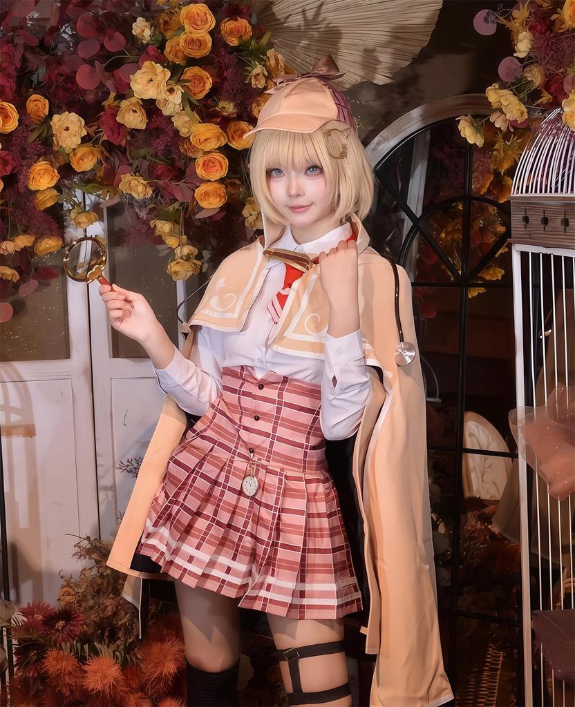 VTuber Cosplay Watson Amelia Cosplay VTuber Cosplay Watson Amelia Cosplay Watson Amelia Ame Gremlin Virtual YouTuber VTuber Cosplay Hololive [NOKIJP]