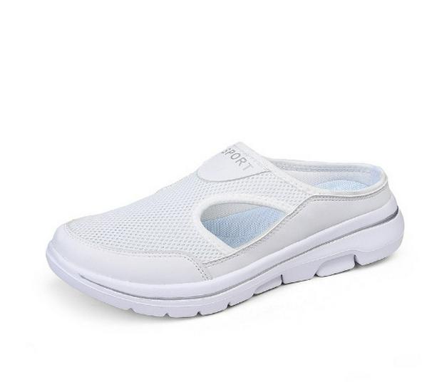 2025 Klapki Codzienne Duże Rozmiary: Siatkowe sandały wsuwane damskie i męskie