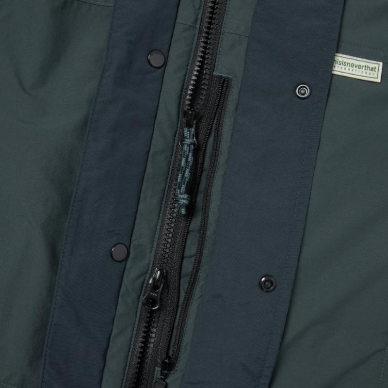 ThIs Is Never Pertex Ul Wind Parka Dark Sage